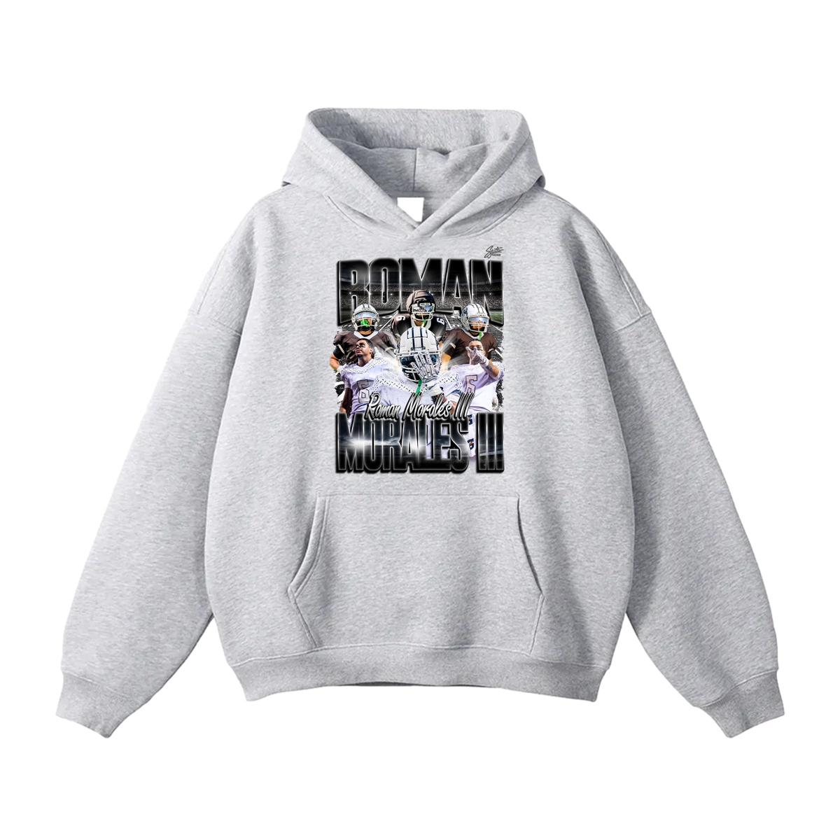 Roman Morales lll Oversize Fleeced Hoodie