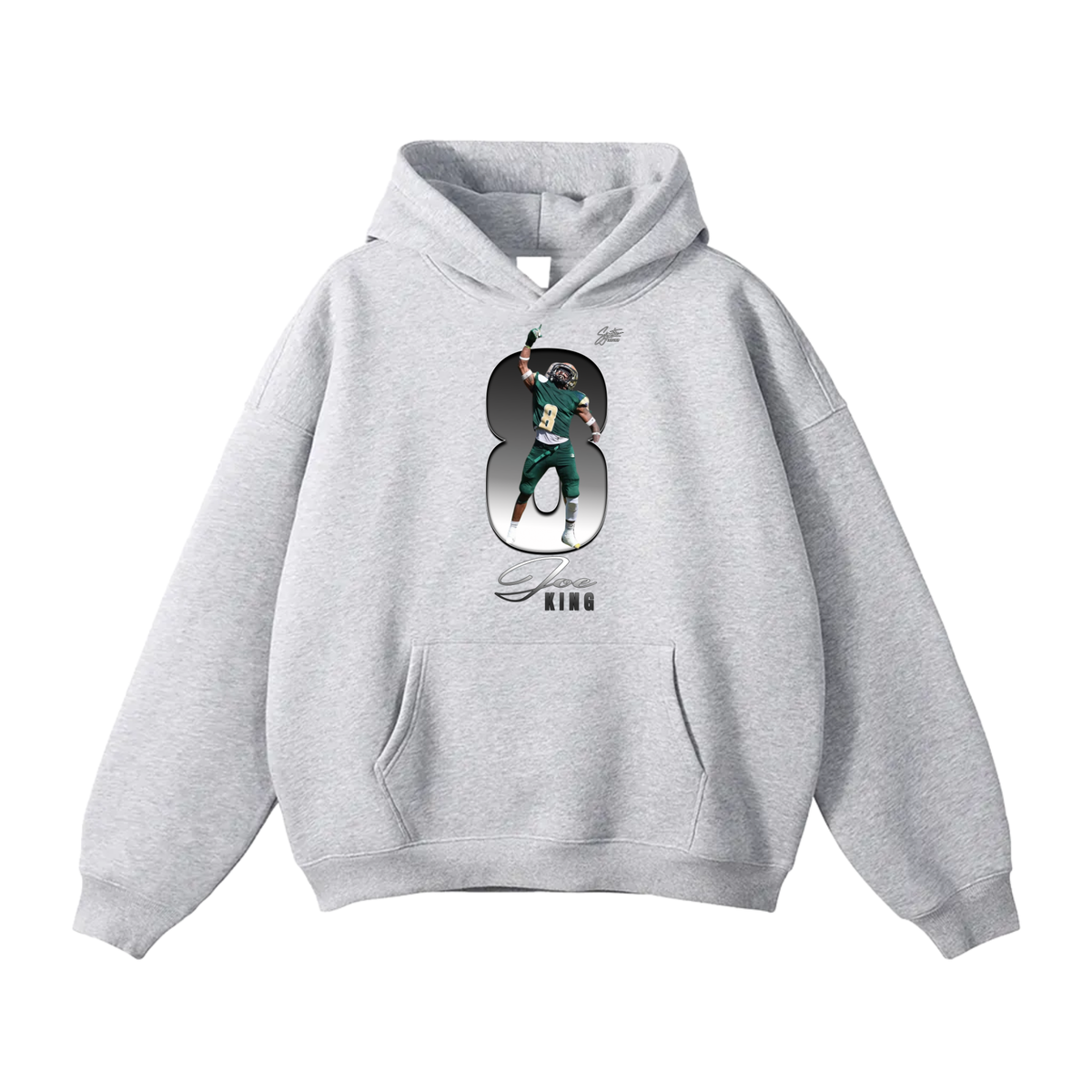 Joe King Oversize Fleeced Hoodie