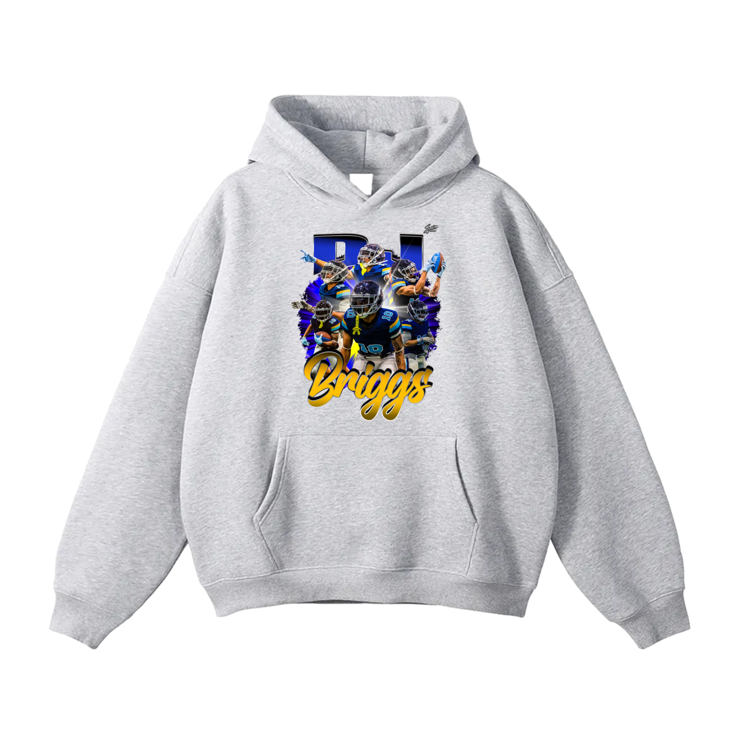 DeUndre Briggs Oversize Fleeced Hoodie