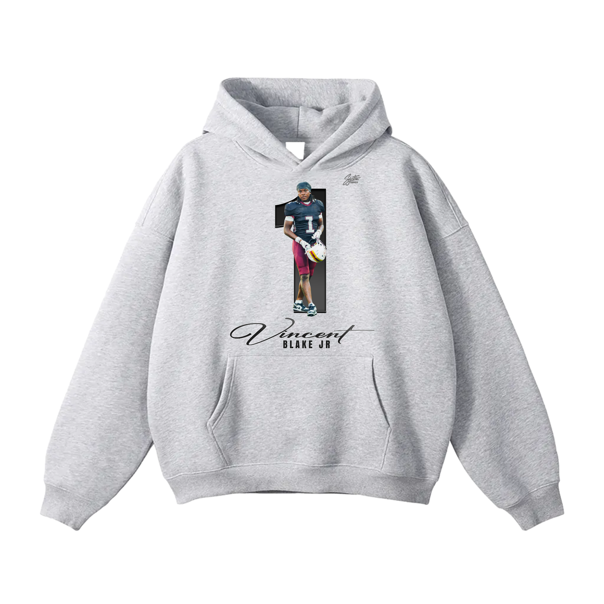 Vincent Blake Jr Oversize Fleeced Hoodie