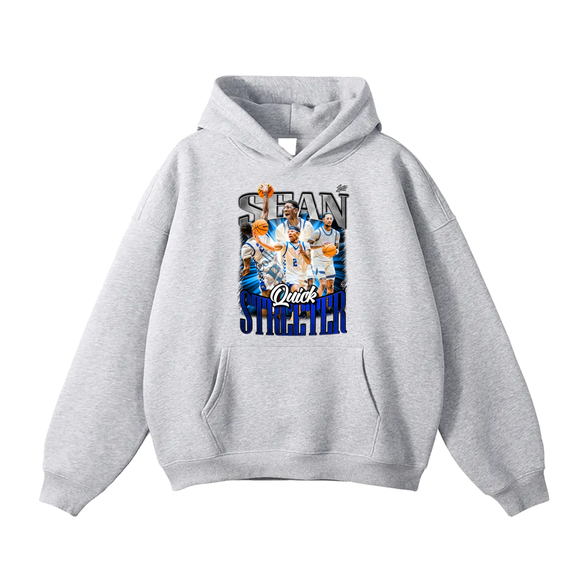 Sean Quick-Streeter Oversize Fleeced Hoodie