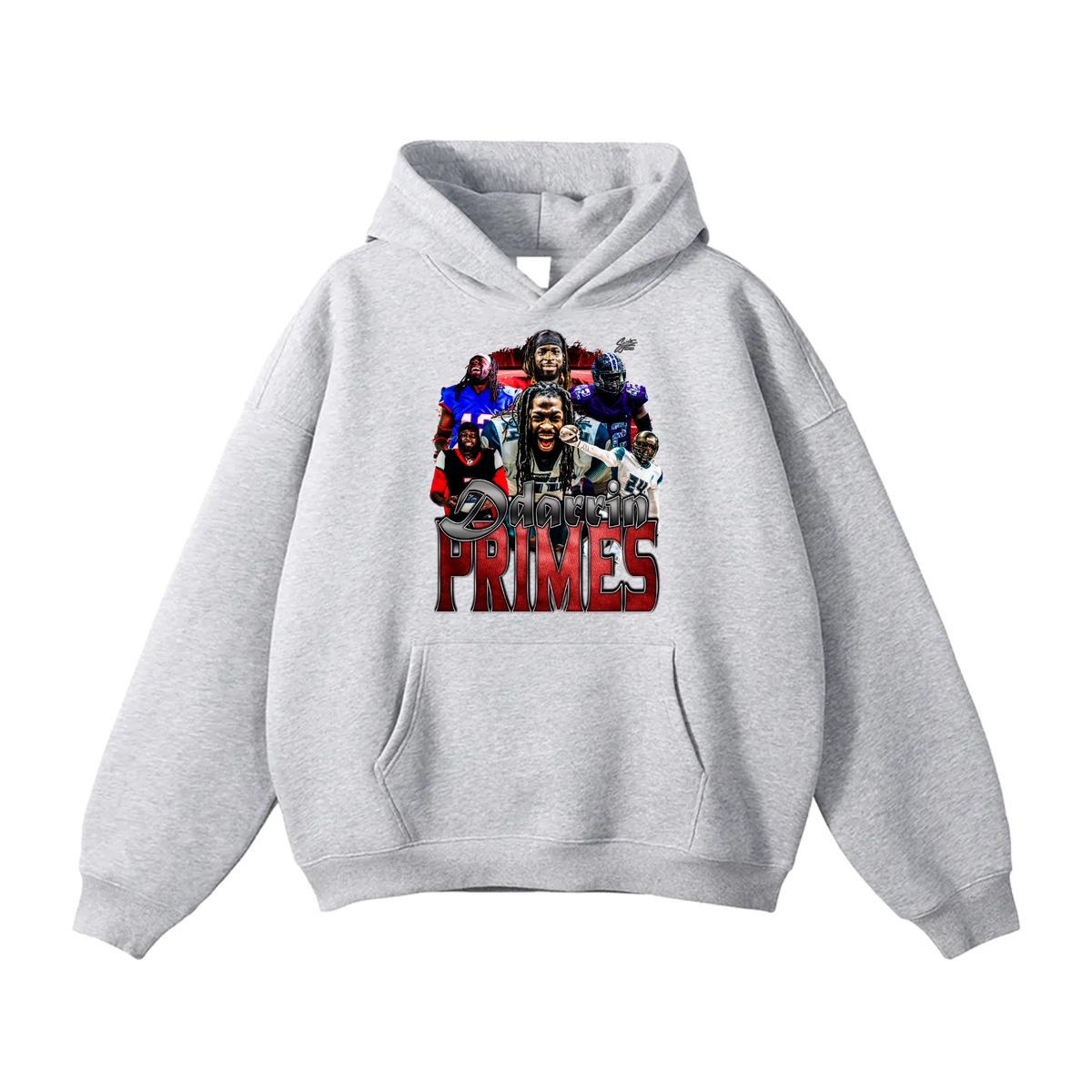 Ddarrin primes Oversize Fleeced Hoodie