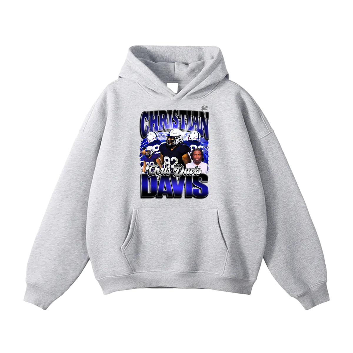 Christian Davis Oversize Fleeced Hoodie