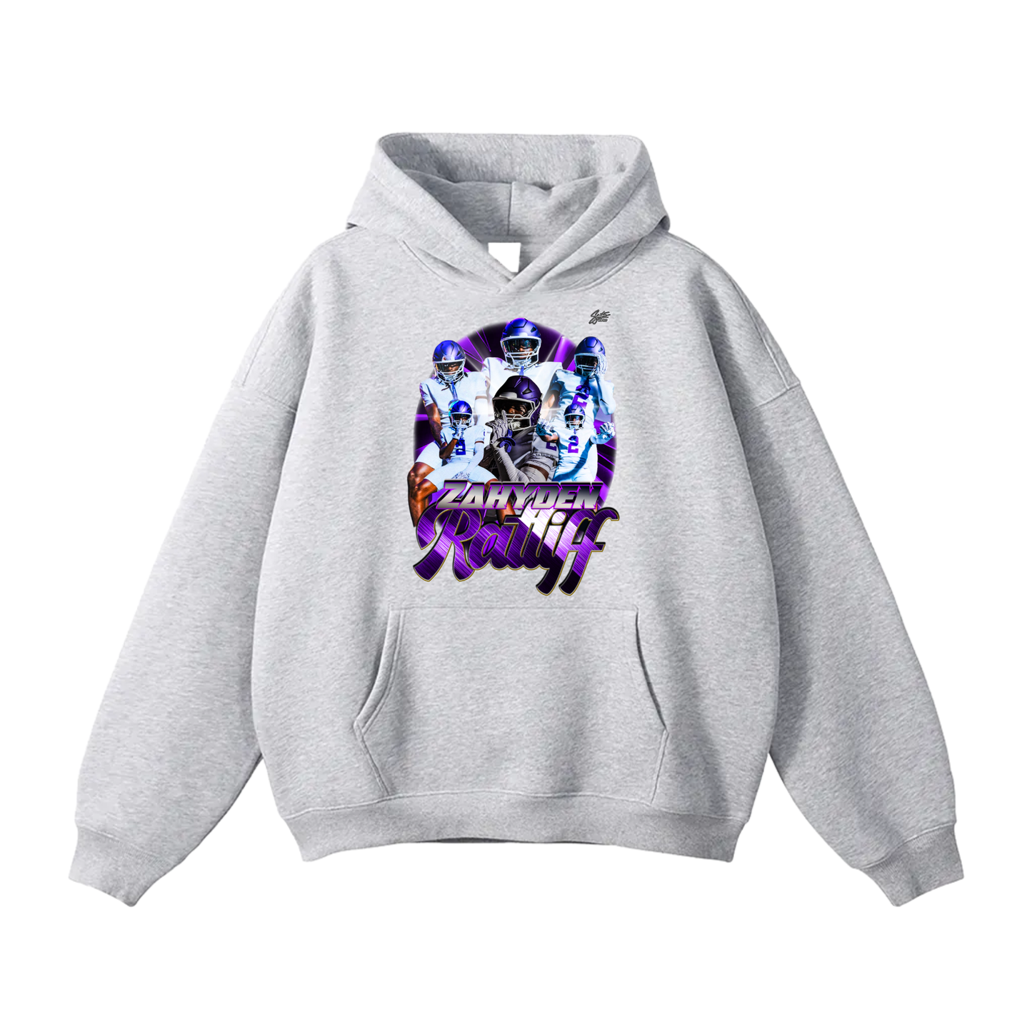 Zahyden Ratliff Oversize Fleeced Hoodie