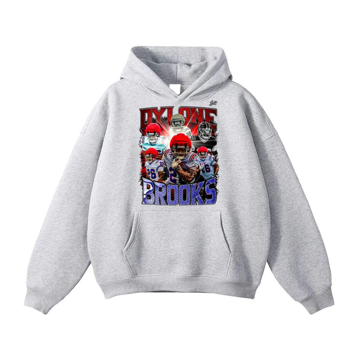Dylone Brooks Oversize Fleeced Hoodie