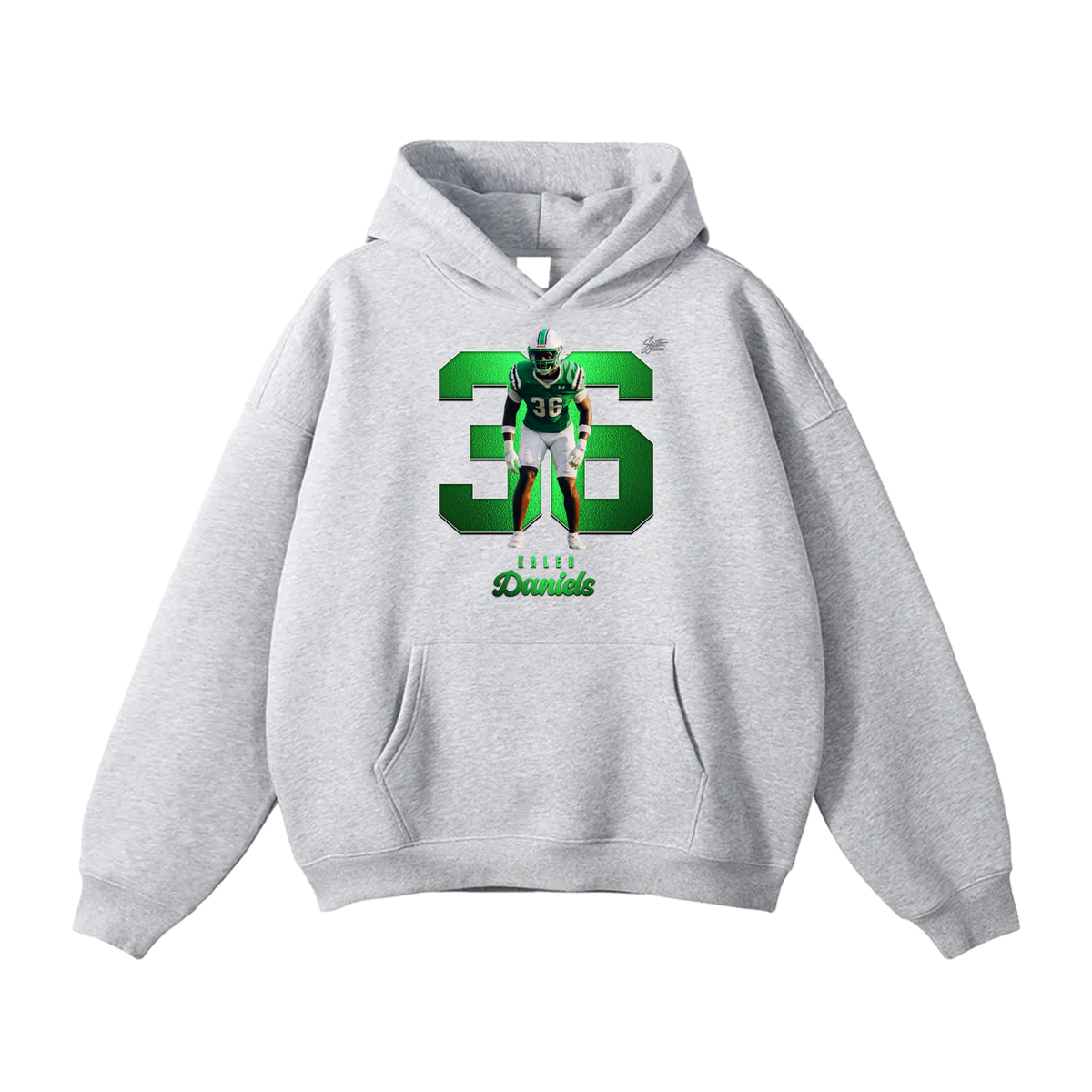 Kaleb Daniels Oversize Fleeced Hoodie