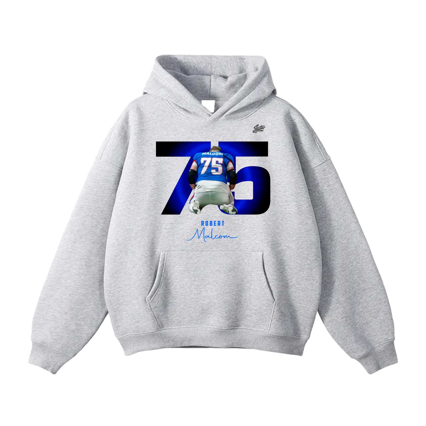 Robert Malcom Oversize Fleeced Hoodie