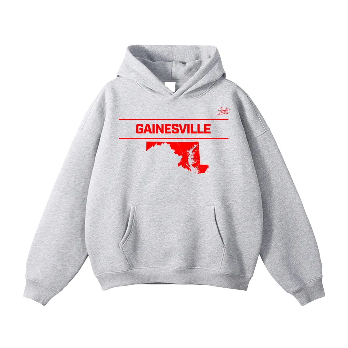 Ke’Mari Parker Oversize Fleeced Hoodie