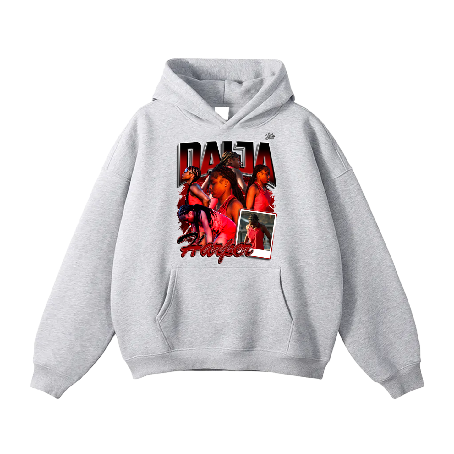 Daija Harper Oversize Fleeced Hoodie