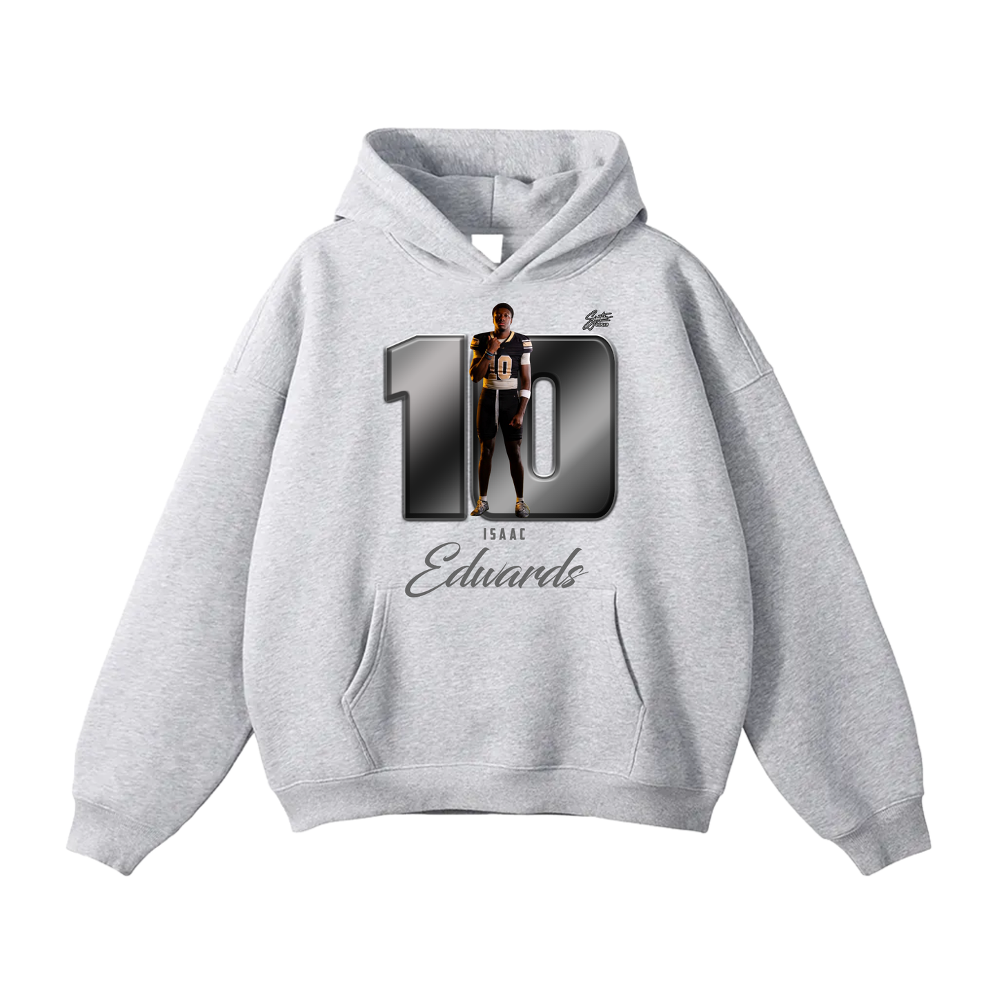 Isaac Edwards Oversize Fleeced Hoodie