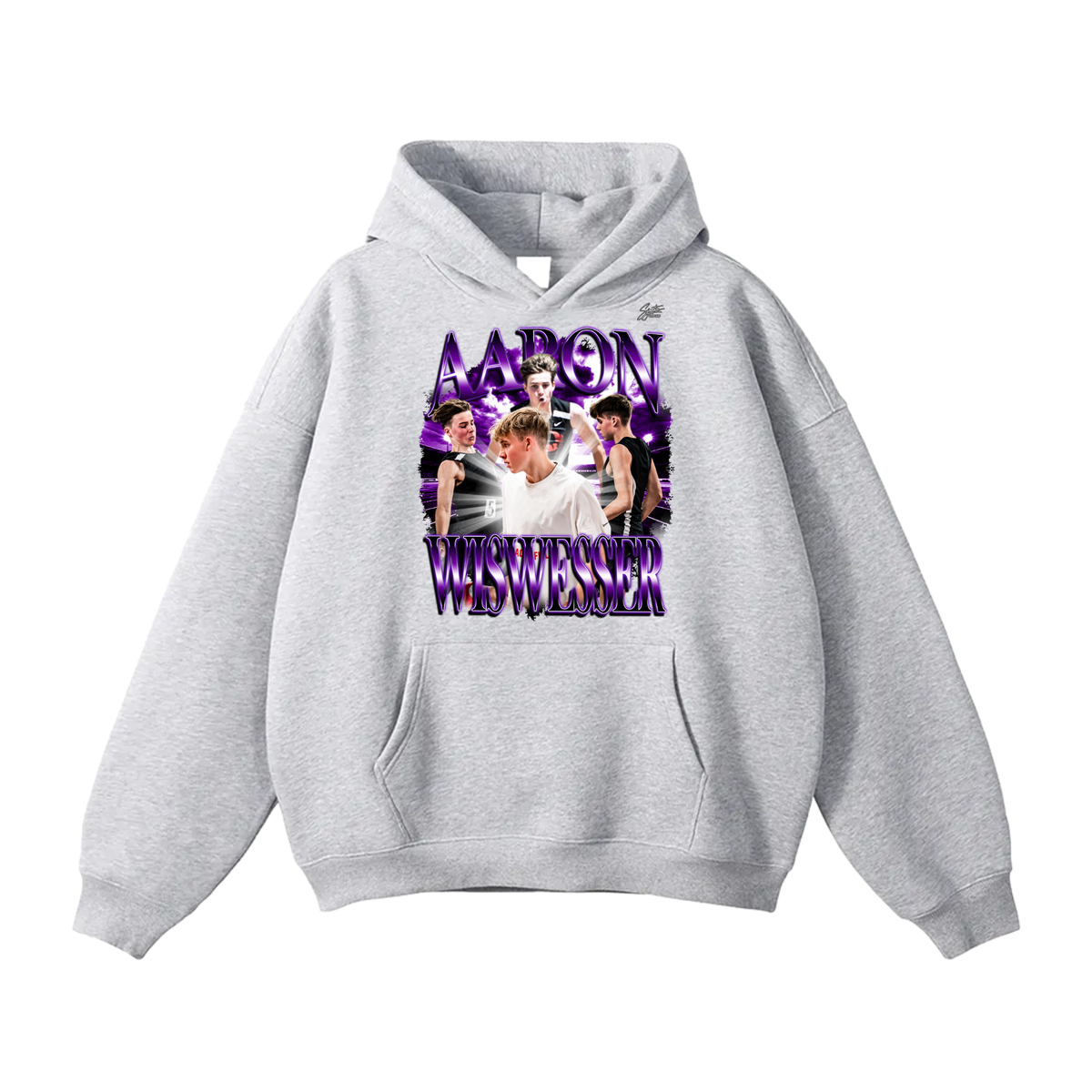 Aaron Wiswesser Oversize Fleeced Hoodie