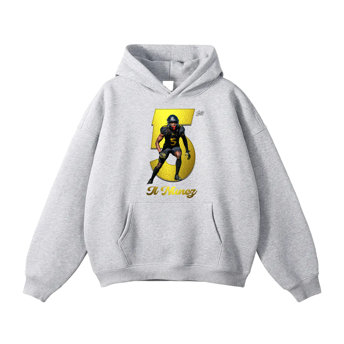 JL Nunez Oversize Fleeced Hoodie
