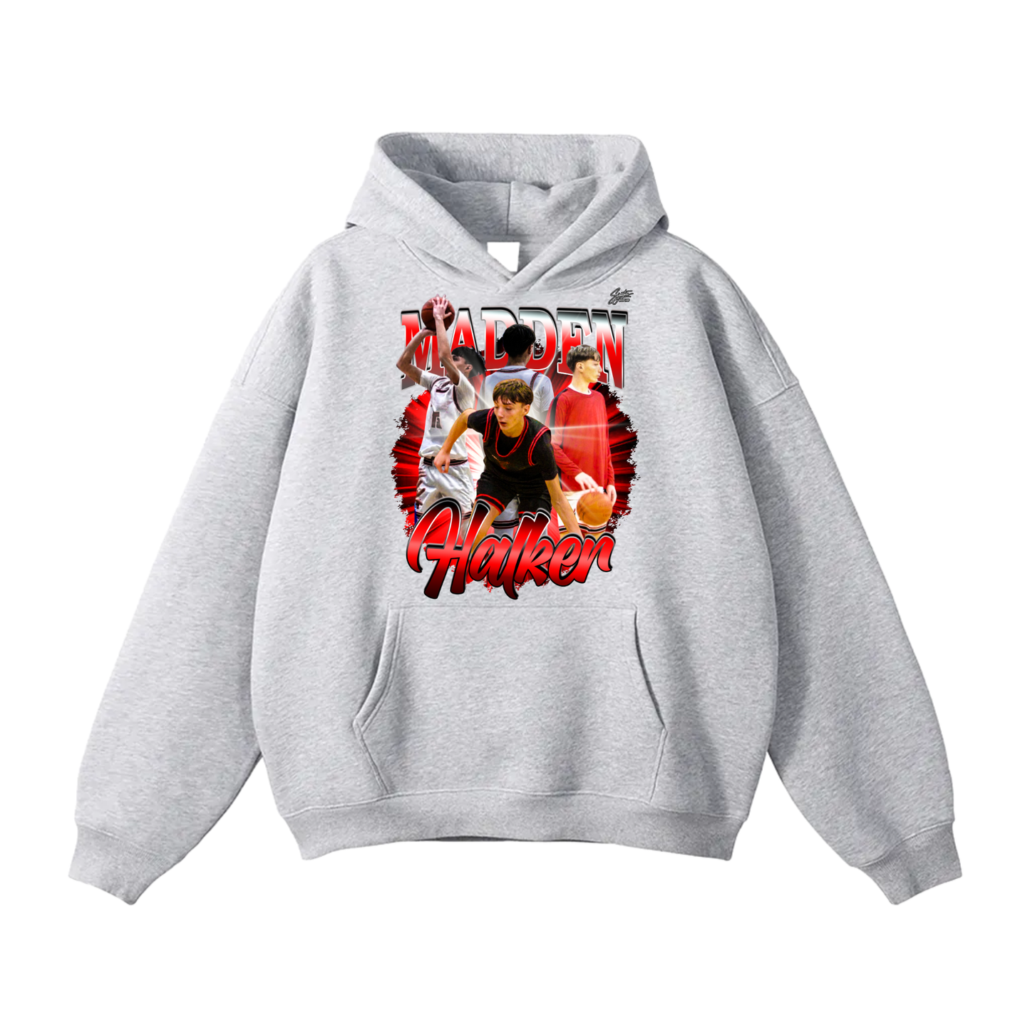 Madden Halker Oversize Fleeced Hoodie