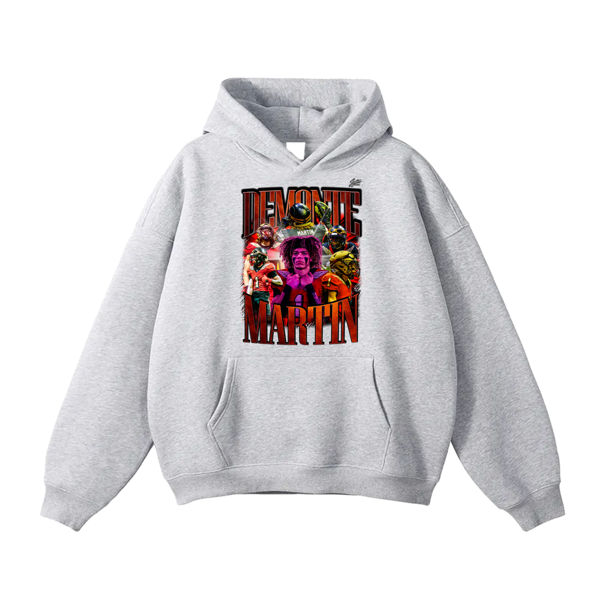 Demonte Martin Oversize Fleeced Hoodie