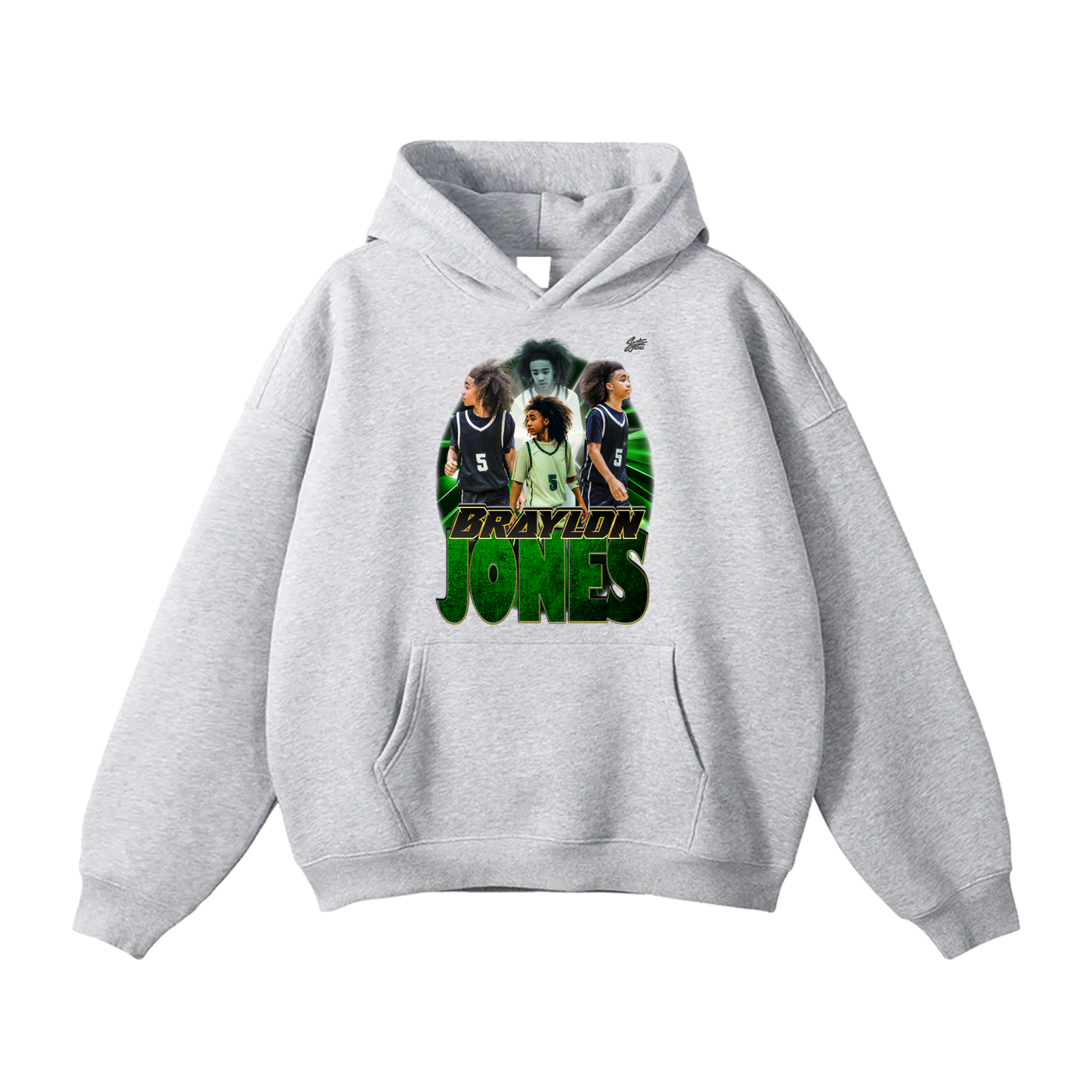 Braylon Jones Oversize Fleeced Hoodie
