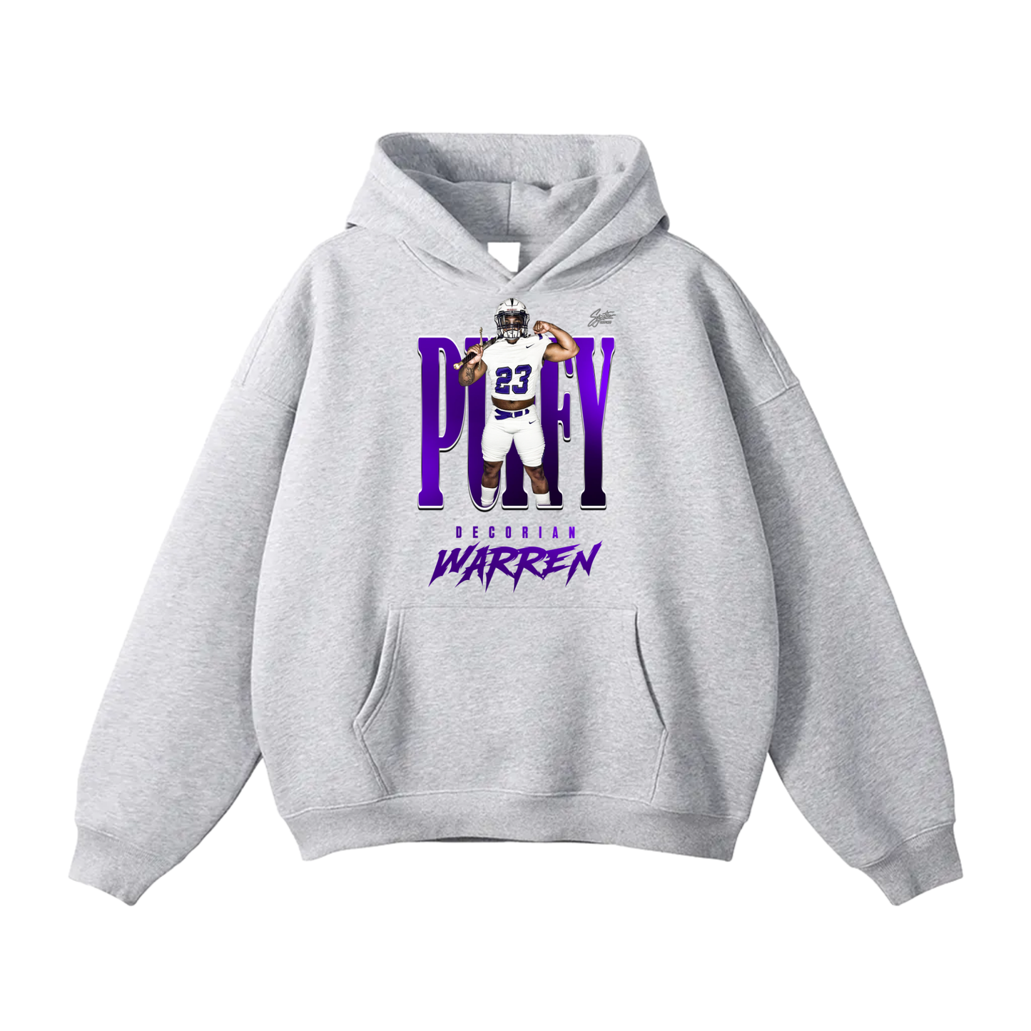 Decorian Warren Oversize Fleeced Hoodie