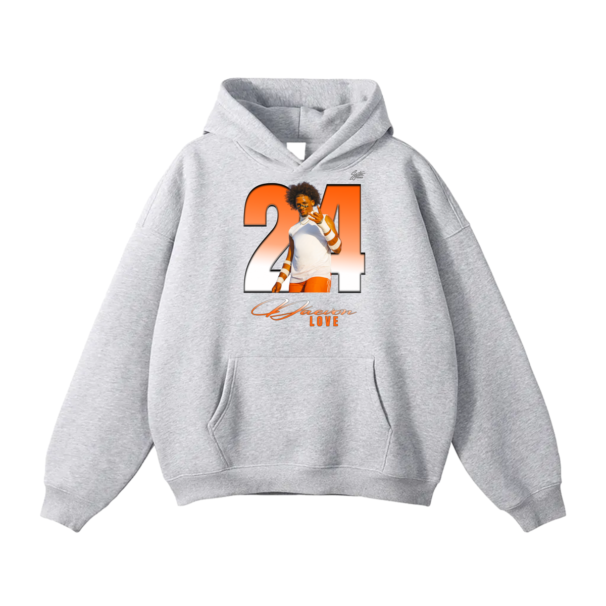 Daevon love Oversize Fleeced Hoodie