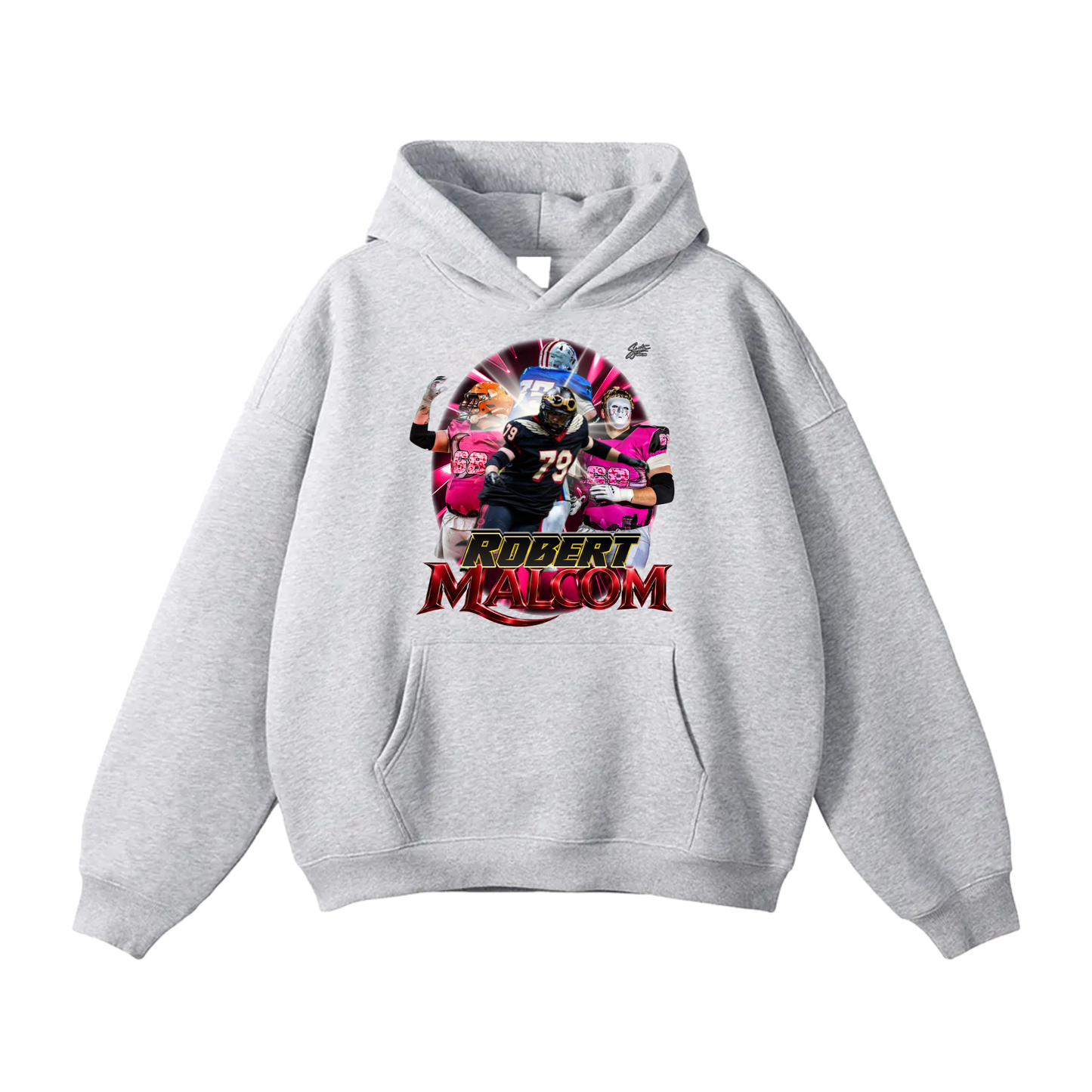 Robert Malcom Oversize Fleeced Hoodie