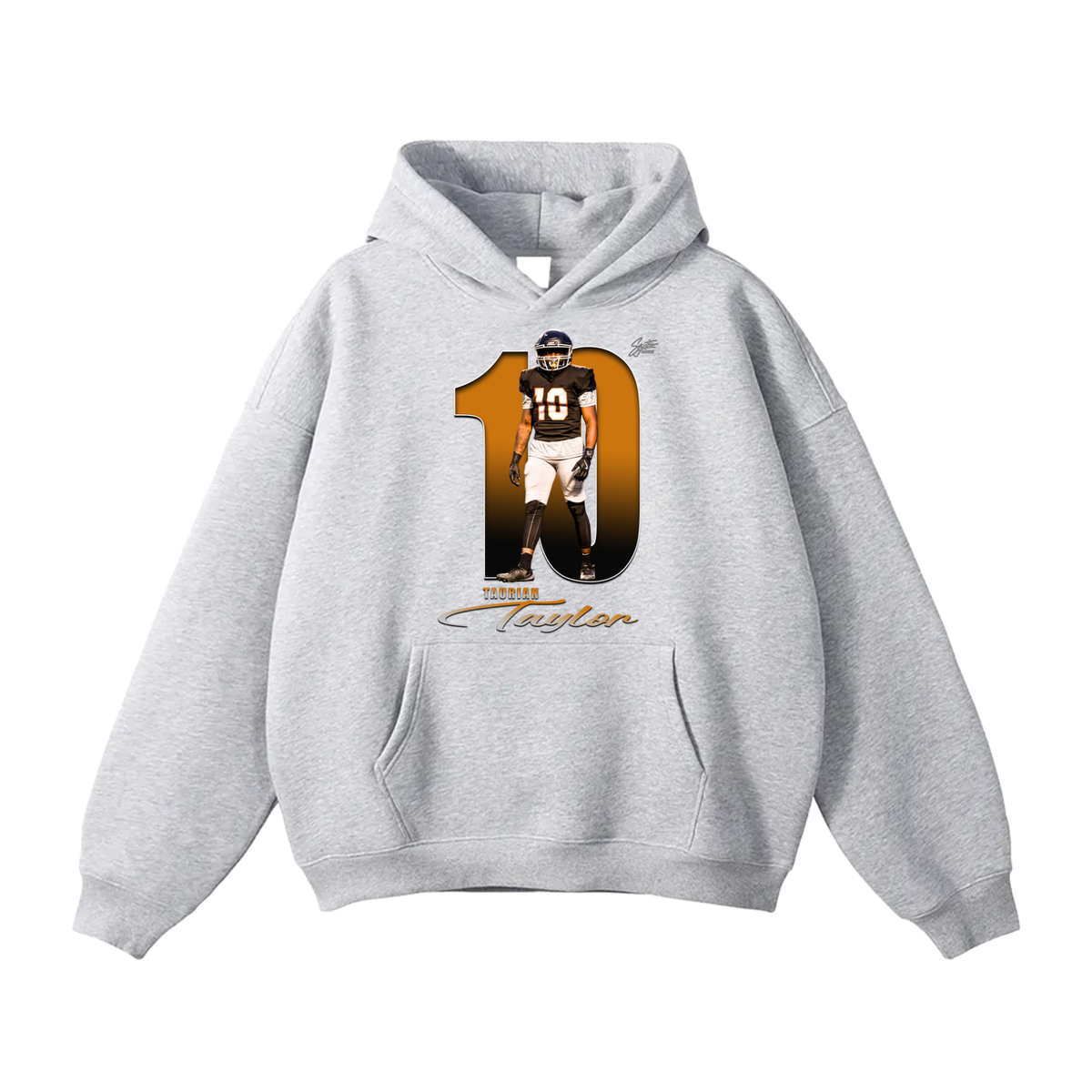 Taurian Taylor Oversize Fleeced Hoodie