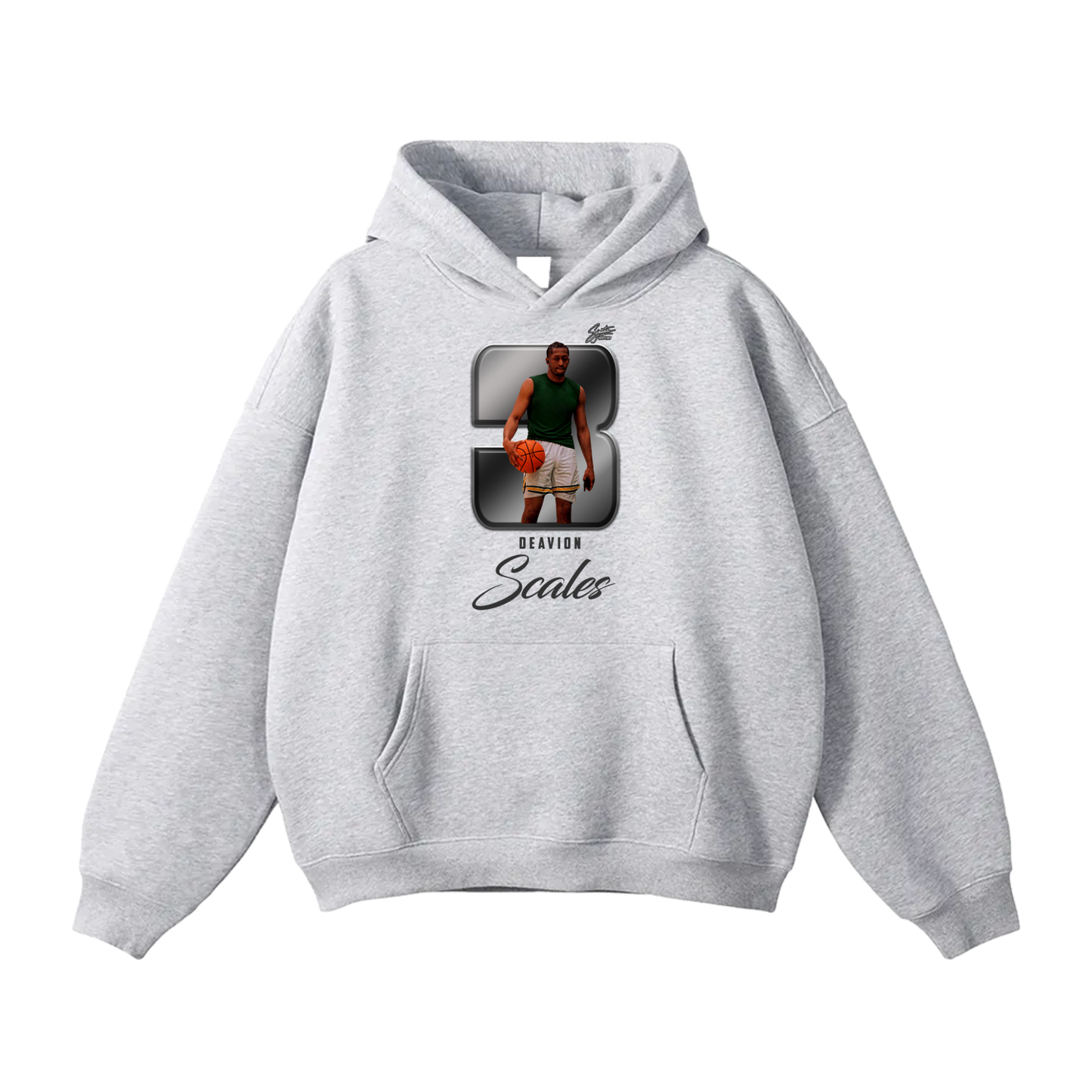 Deavion Scales Oversize Fleeced Hoodie