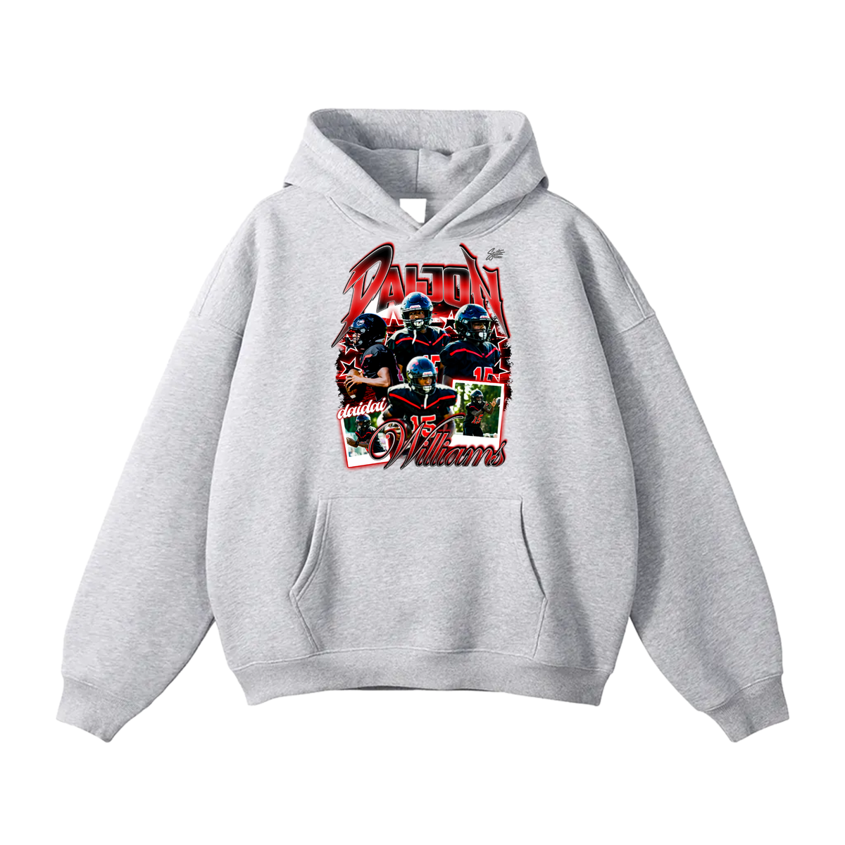 Daijon Williams Oversize Fleeced Hoodie
