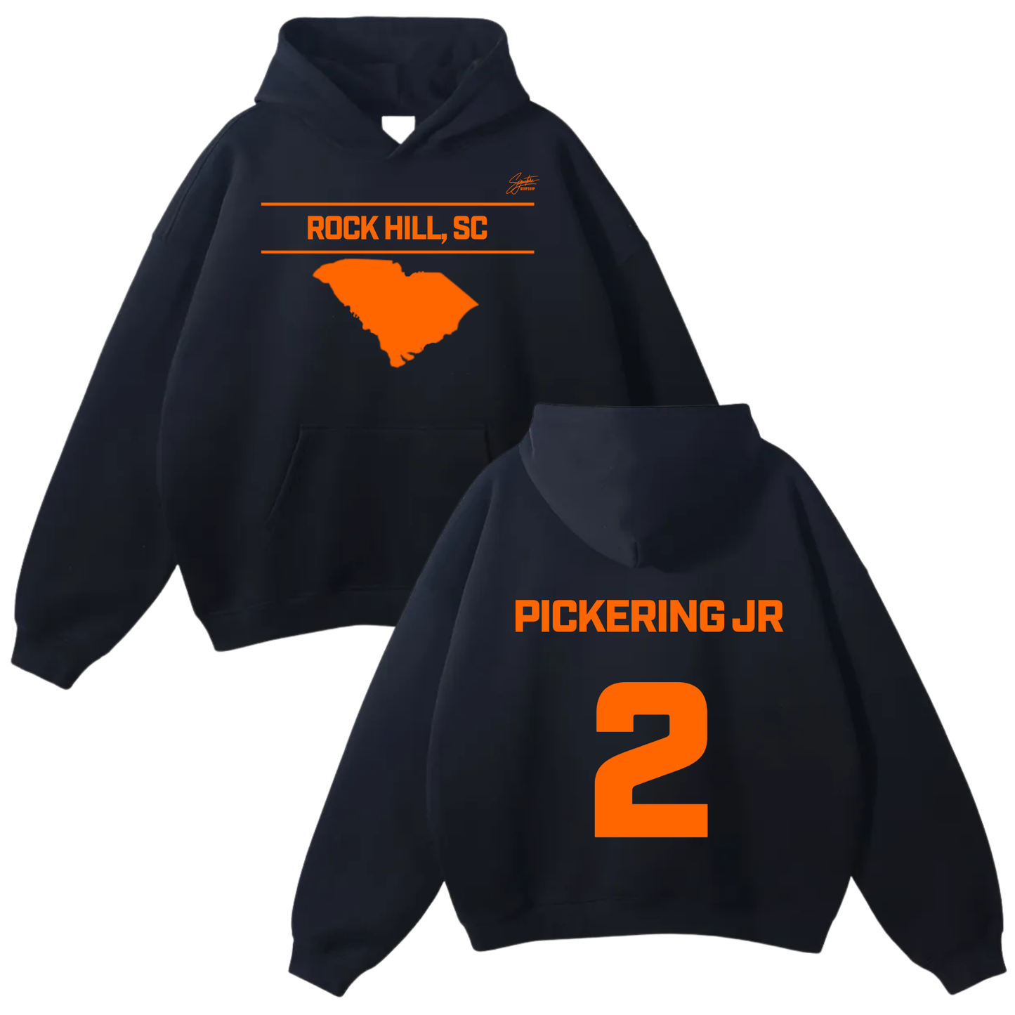 RJ Pickering Jr Oversize Fleeced Hoodie