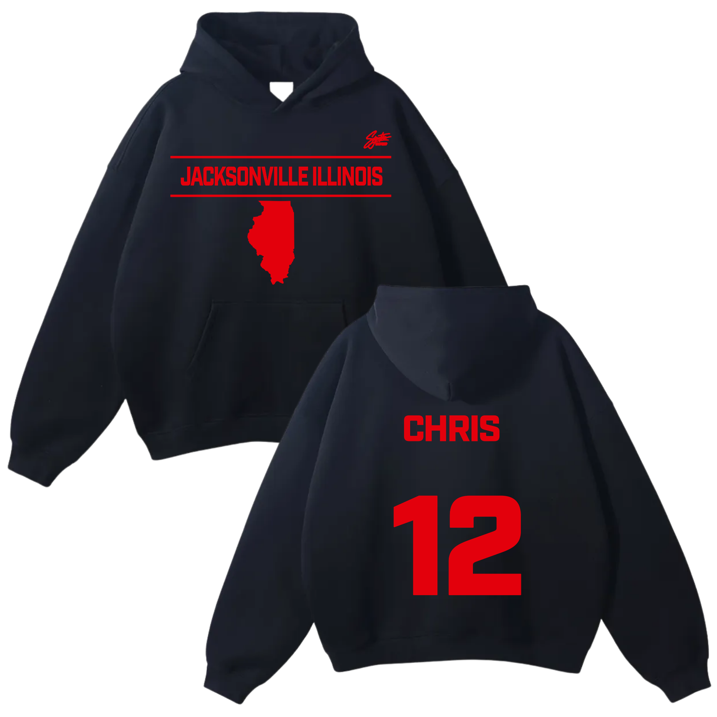 Chris Mulamba Oversize Fleeced Hoodie