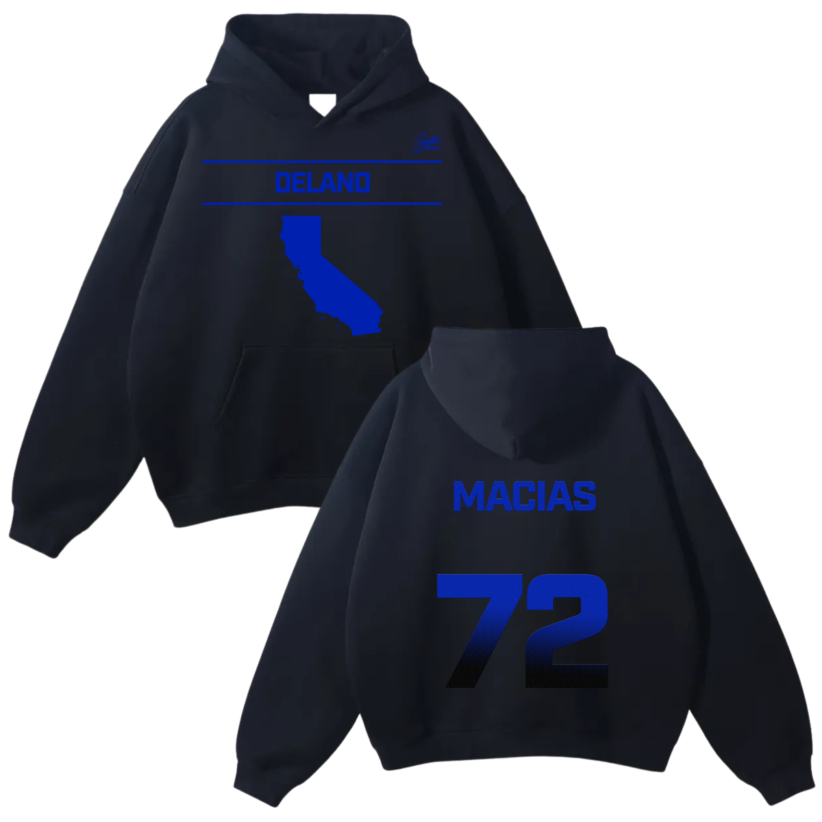Jeshua Macias Oversize Fleeced Hoodie