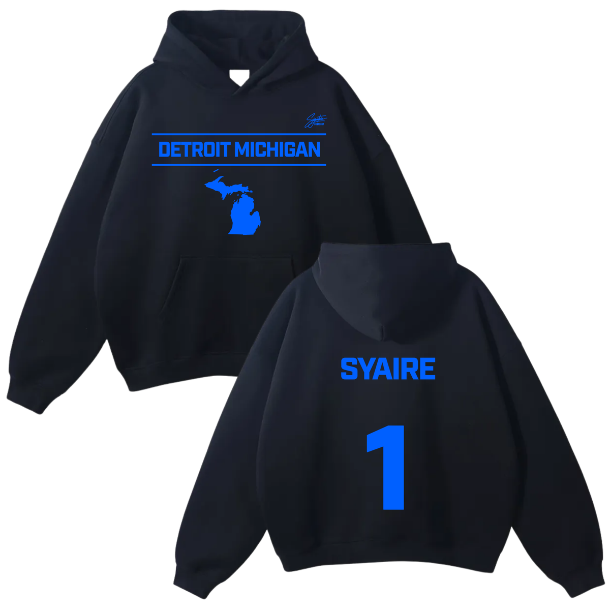 Syaire Davis Oversize Fleeced Hoodie