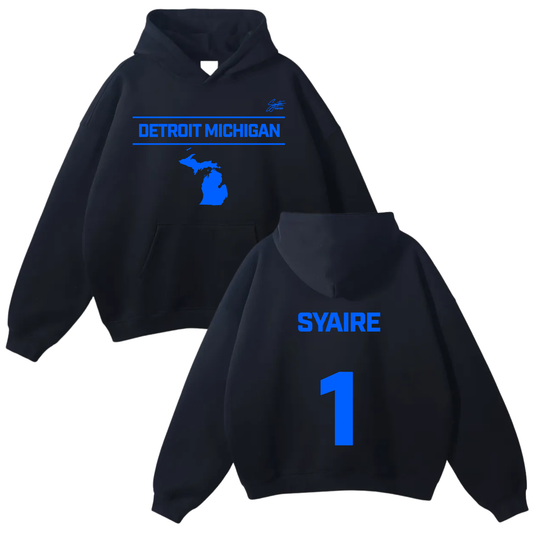 Syaire Davis Oversize Fleeced Hoodie