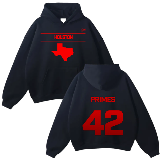 Ddarrin primes Oversize Fleeced Hoodie