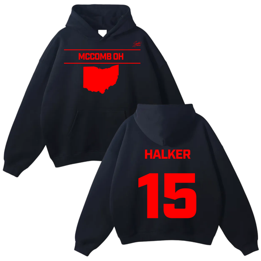Madden Halker Oversize Fleeced Hoodie