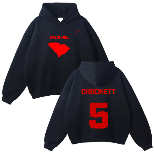 Dawandrick Crockett Oversize Fleeced Hoodie