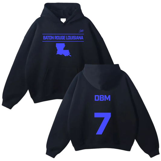 Dmorriyon Breaux-McClendon Oversize Fleeced Hoodie