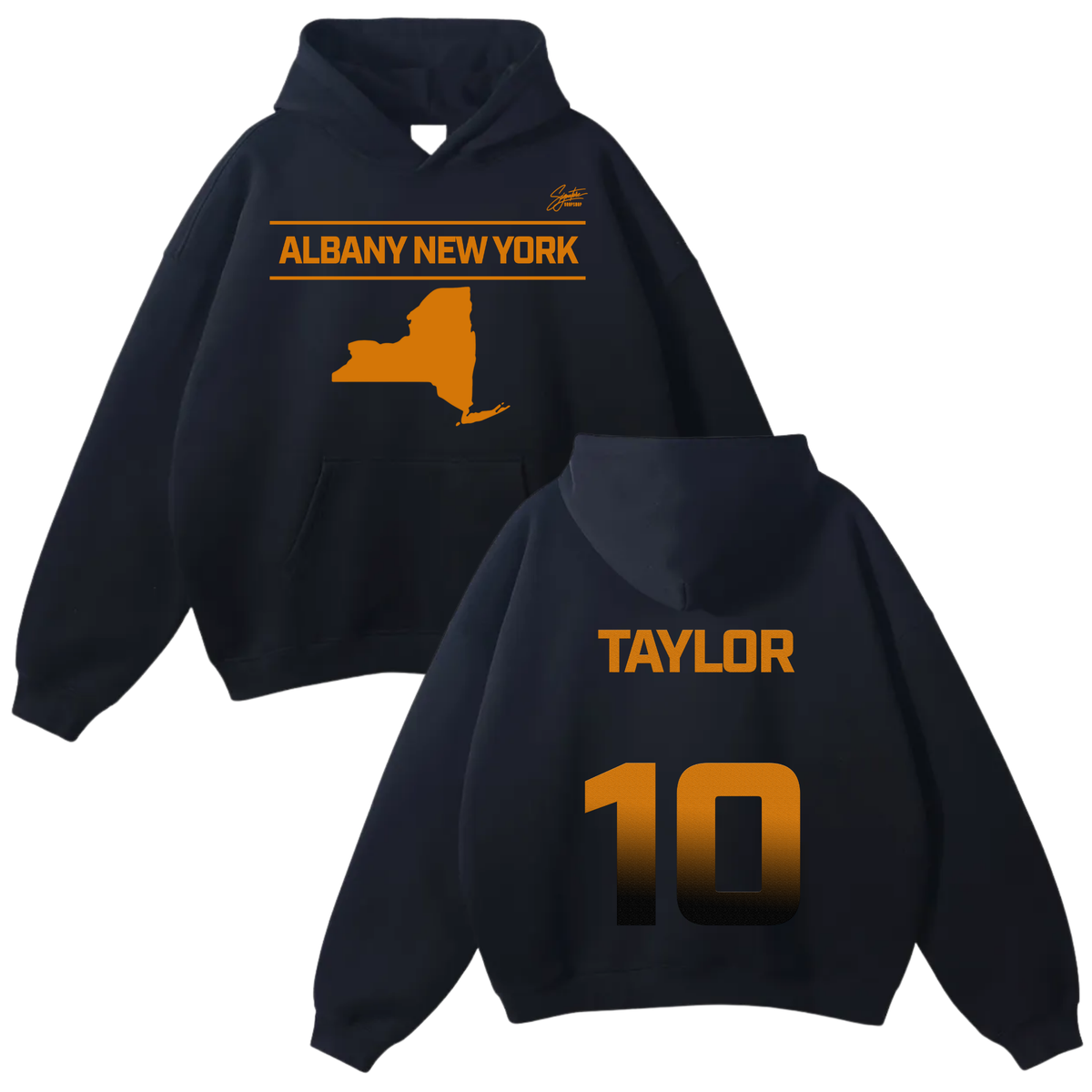 Taurian Taylor Oversize Fleeced Hoodie