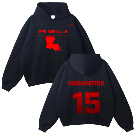 Jeremiah Washington Oversize Fleeced Hoodie