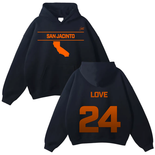 Daevon love Oversize Fleeced Hoodie