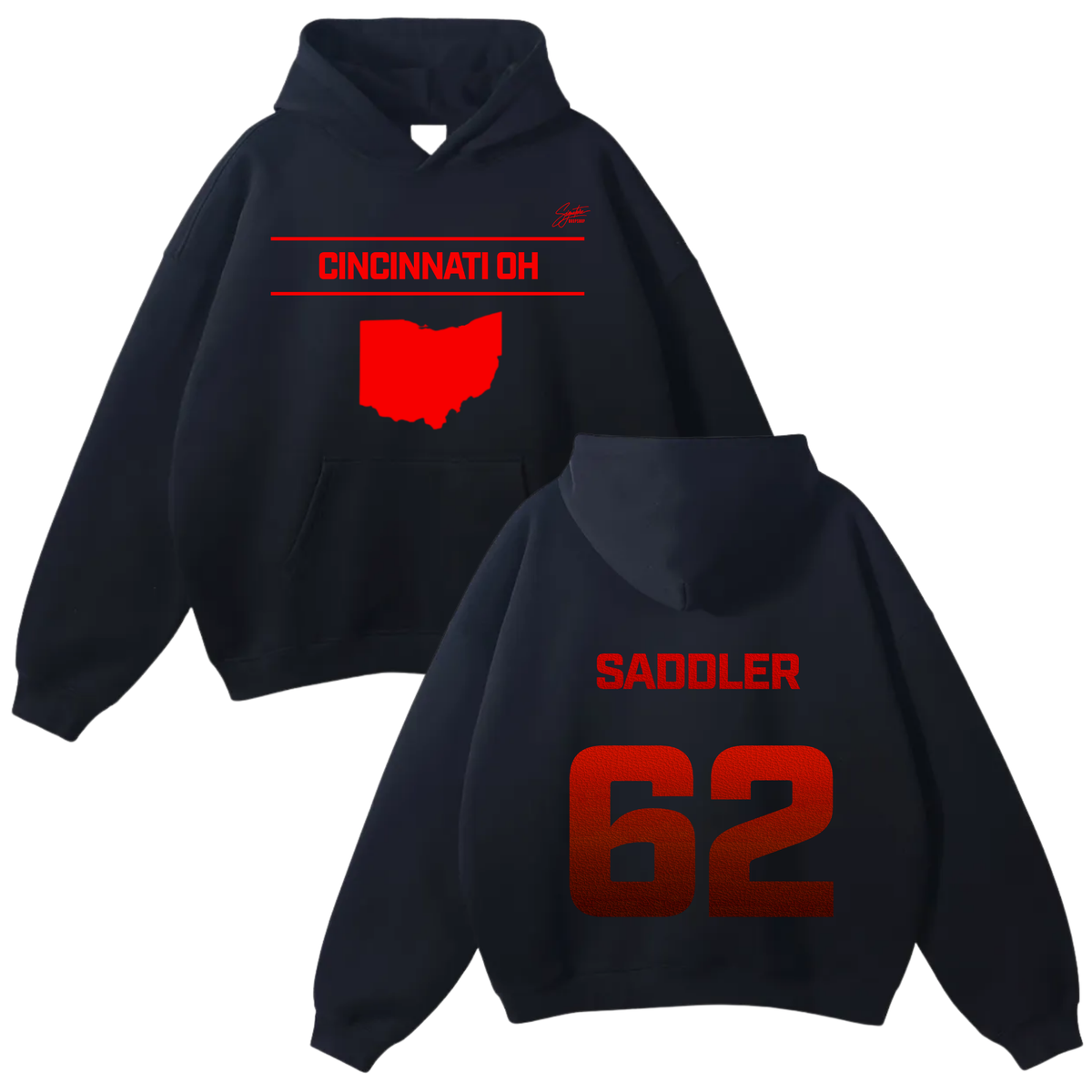 Patrick Saddler Oversize Fleeced Hoodie