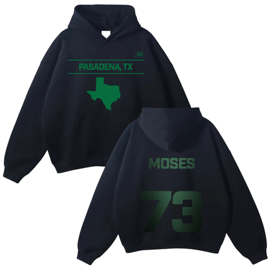 Moses Hardy Oversize Fleeced Hoodie