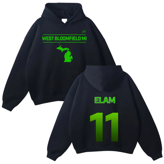 Solomon Elam Oversize Fleeced Hoodie