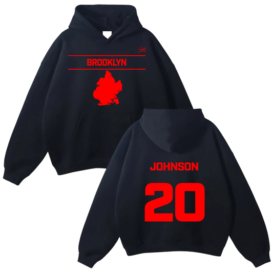 Hunter Johnson Oversize Fleeced Hoodie