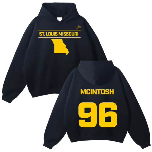 Cornell McIntosh Oversize Fleeced Hoodie