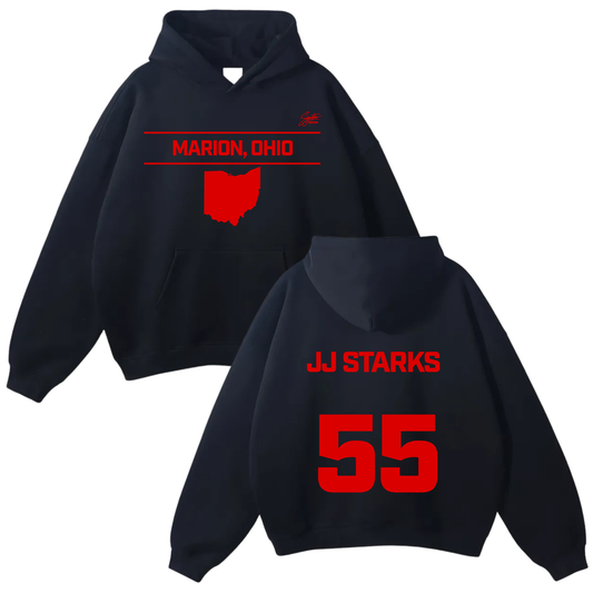 Jamarie “JJ” Starks Oversize Fleeced Hoodie