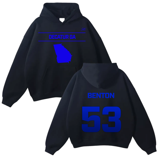 Kamarre Benton Oversize Fleeced Hoodie