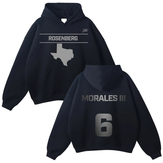 Roman Morales lll Oversize Fleeced Hoodie