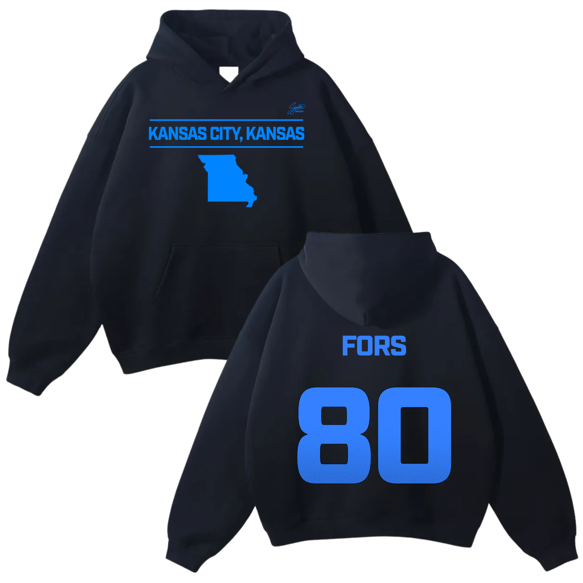 Hudson Fors Oversize Fleeced Hoodie