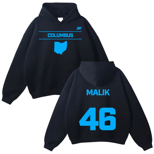 Malik Douthitt Oversize Fleeced Hoodie