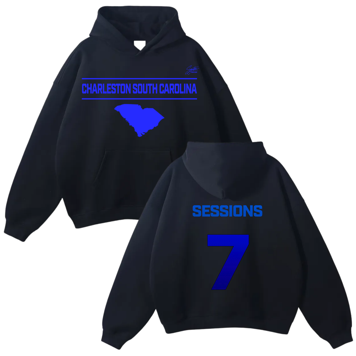 Marcez Sessions Oversize Fleeced Hoodie