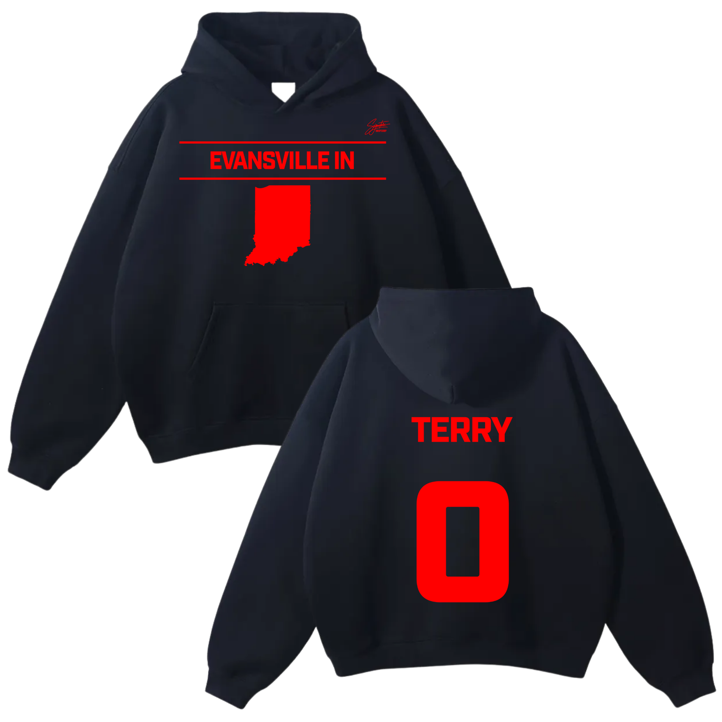 Myles Terry Oversize Fleeced Hoodie