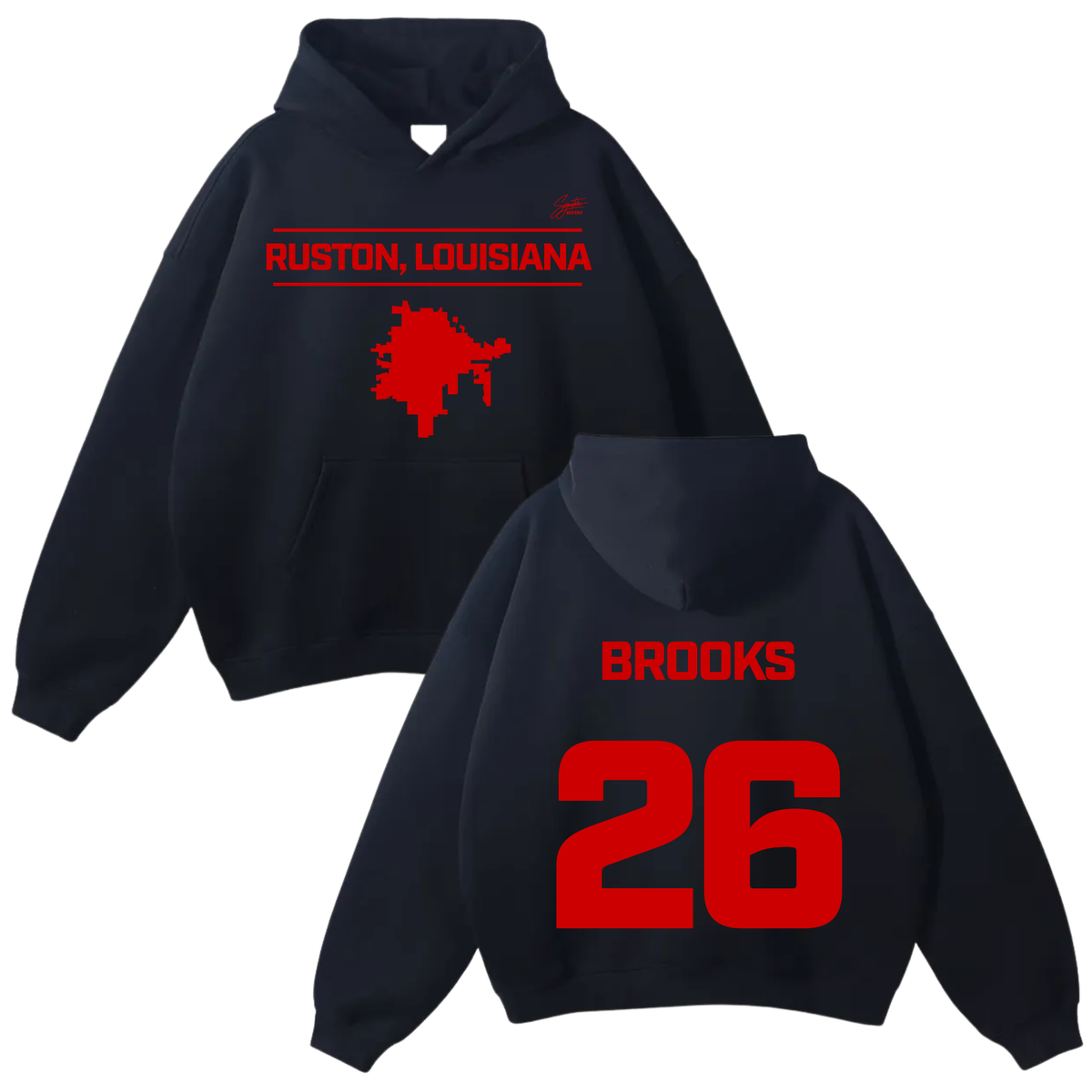 Dylone Brooks Oversize Fleeced Hoodie